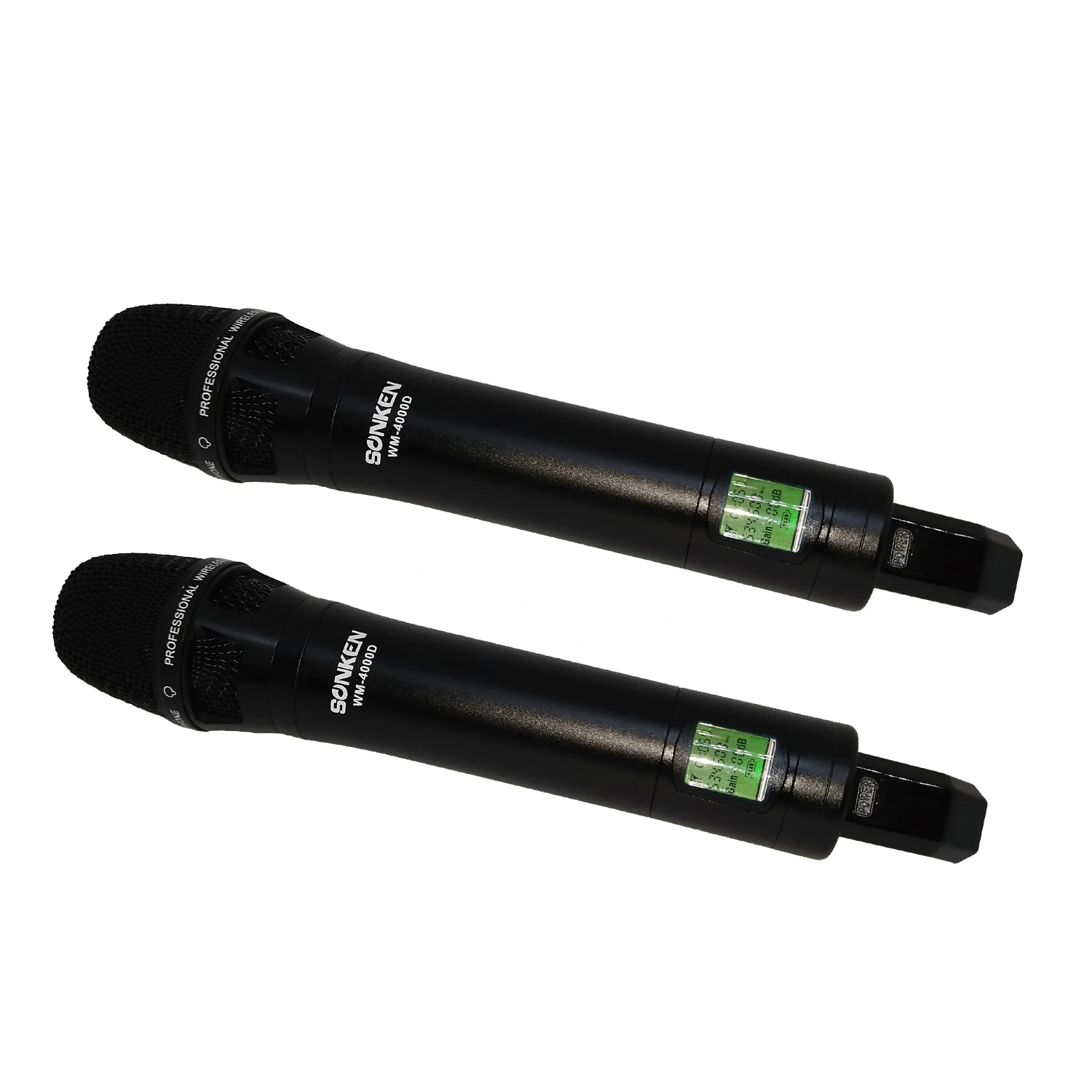 Sonken WM-4000D Pro 200-Channel UHF Wireless Microphones (2 Pack) and Receiver Unit - Image 3