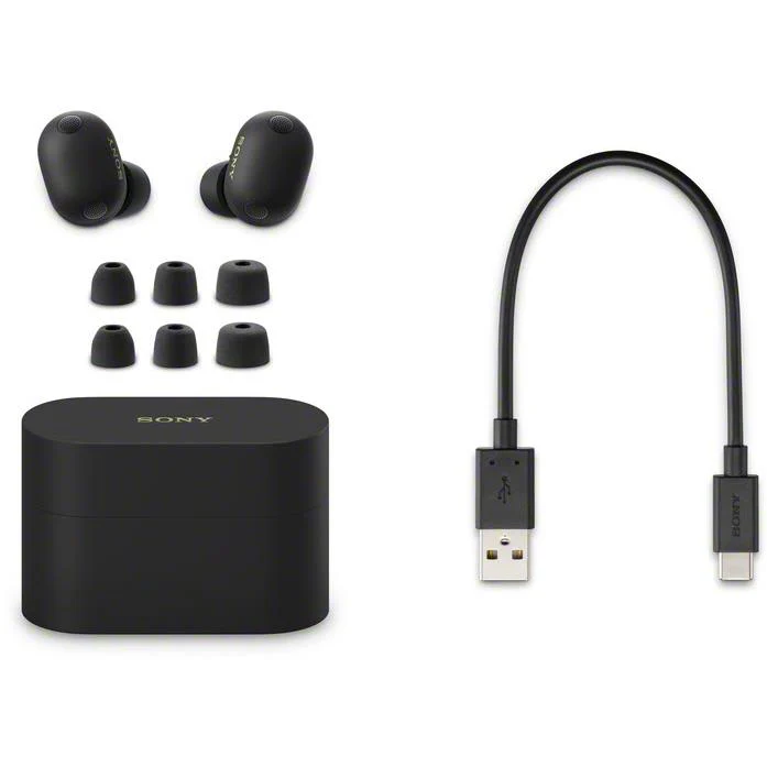 Sony WF-1000X M6 Truly Wireless Noise Cancelling Earbuds (Black) - Image 6