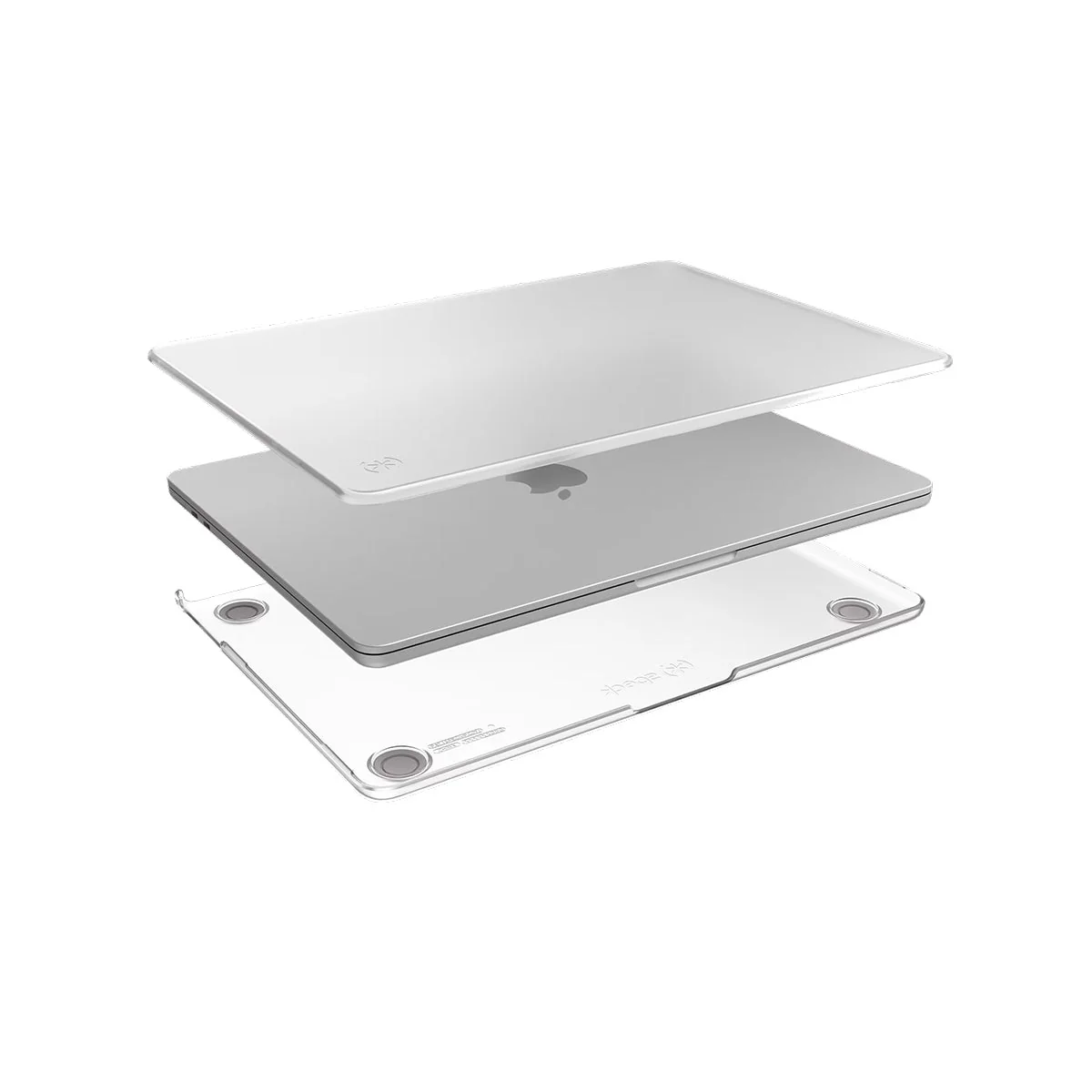 Speck Smartshell Case for MacBook Air 13" (M4/M3/M2) - Clear Protective Cover (Clear) - Image 5