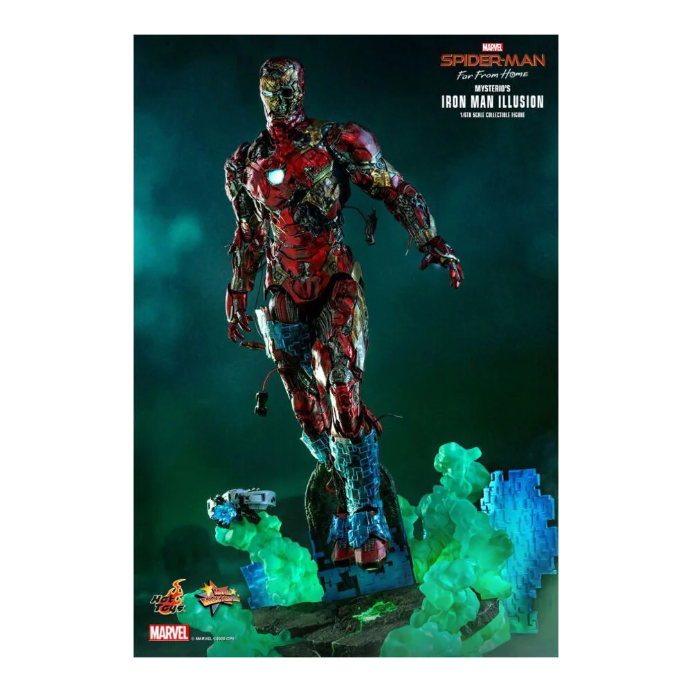 Spider-Man Far From Home Mysterio's Iron Man Illusion 1:6 Scale - Image 6