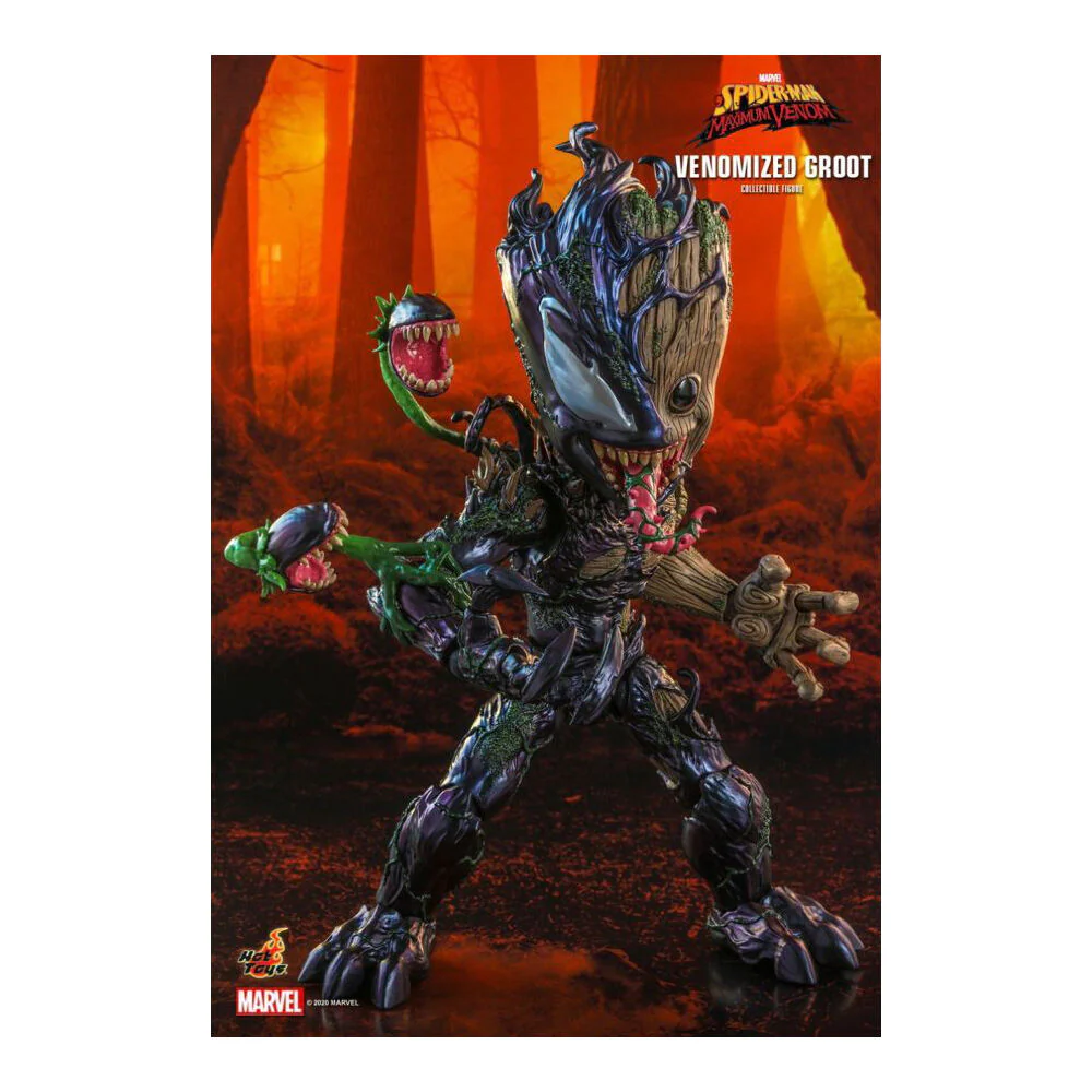 Spider-Man Maximum Venom Venomized Groot 1:6 Scale Collectable Action Figure - Image 3