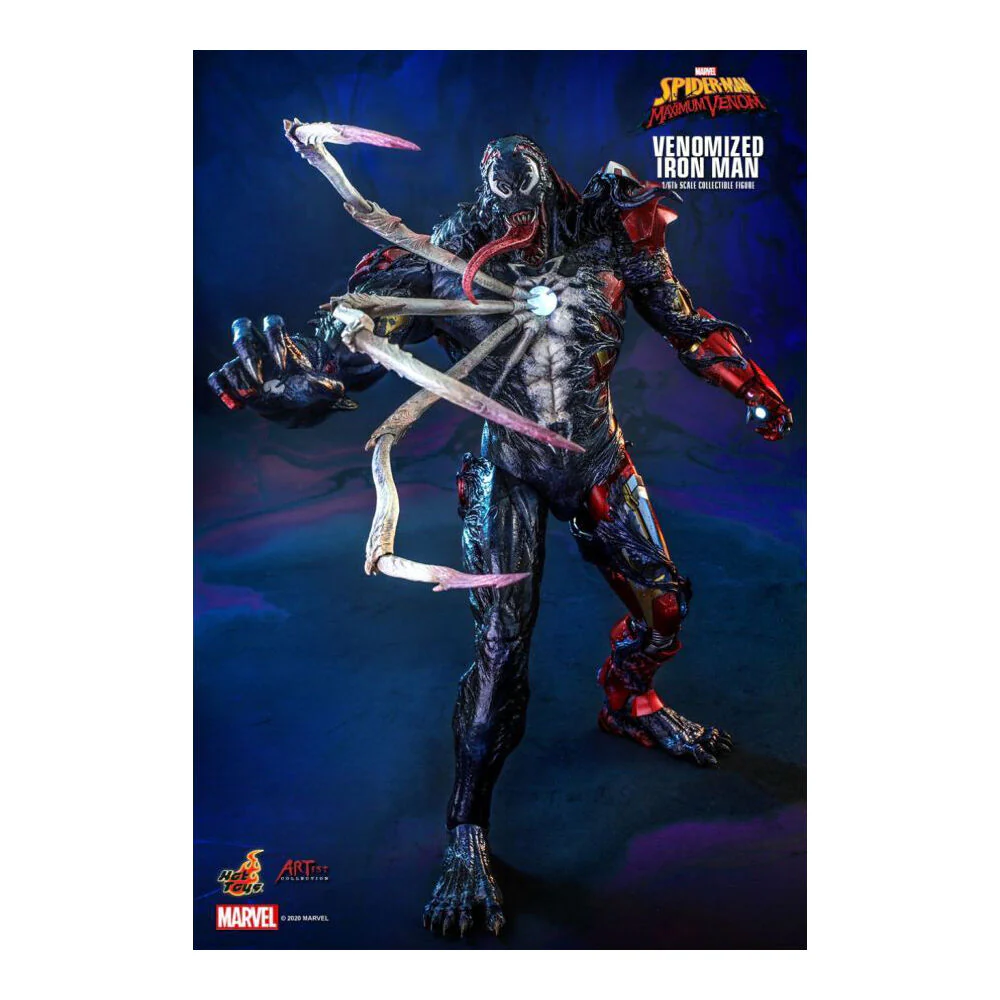 Spider-Man Maximum Venom Venomized Iron Man 1:6 Scale Collectable - Image 6