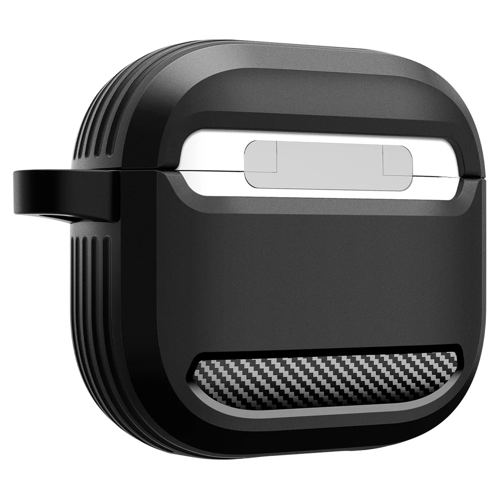 Spigen AirPods 4 Rugged Armor Case (Black) - Image 4