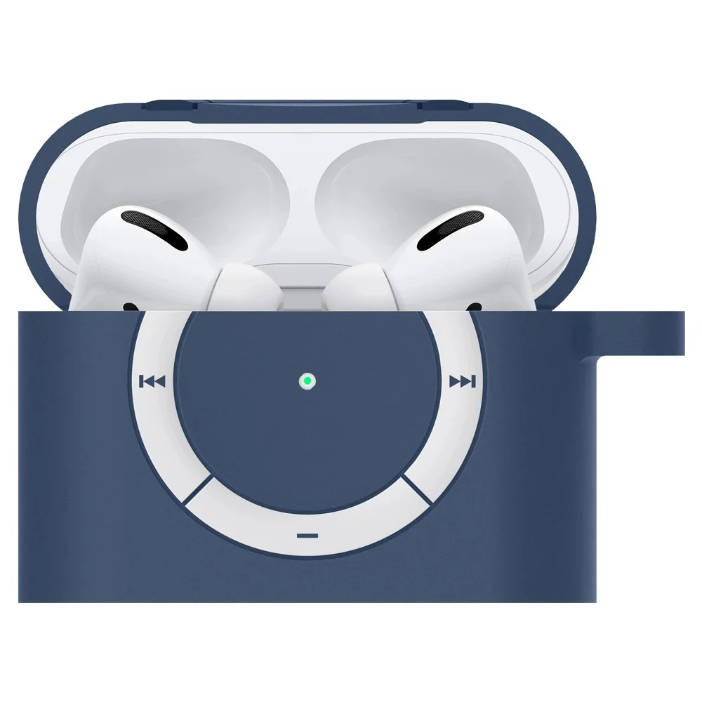 Spigen Airpods Pro Classic Shuffle Case (Blue) - Image 4