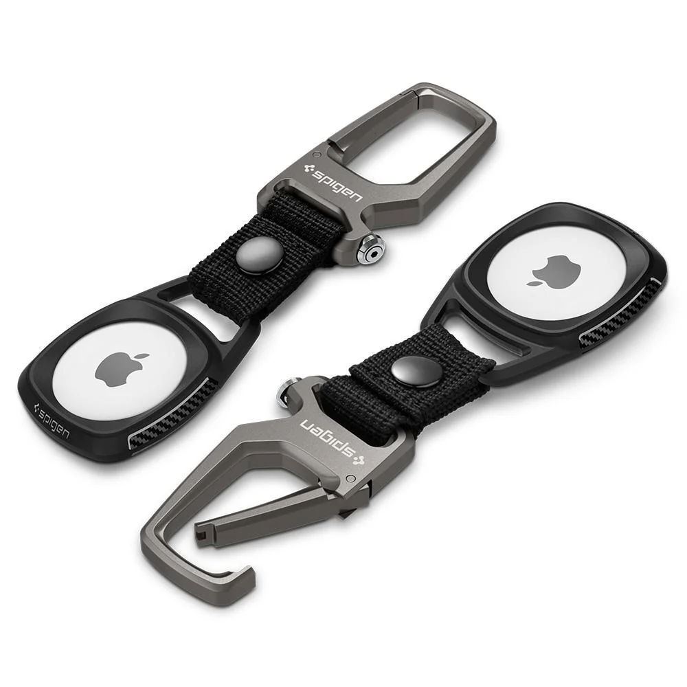 Spigen Apple Bluetooth Tracker Rugged Armor Case - Black - Image 2