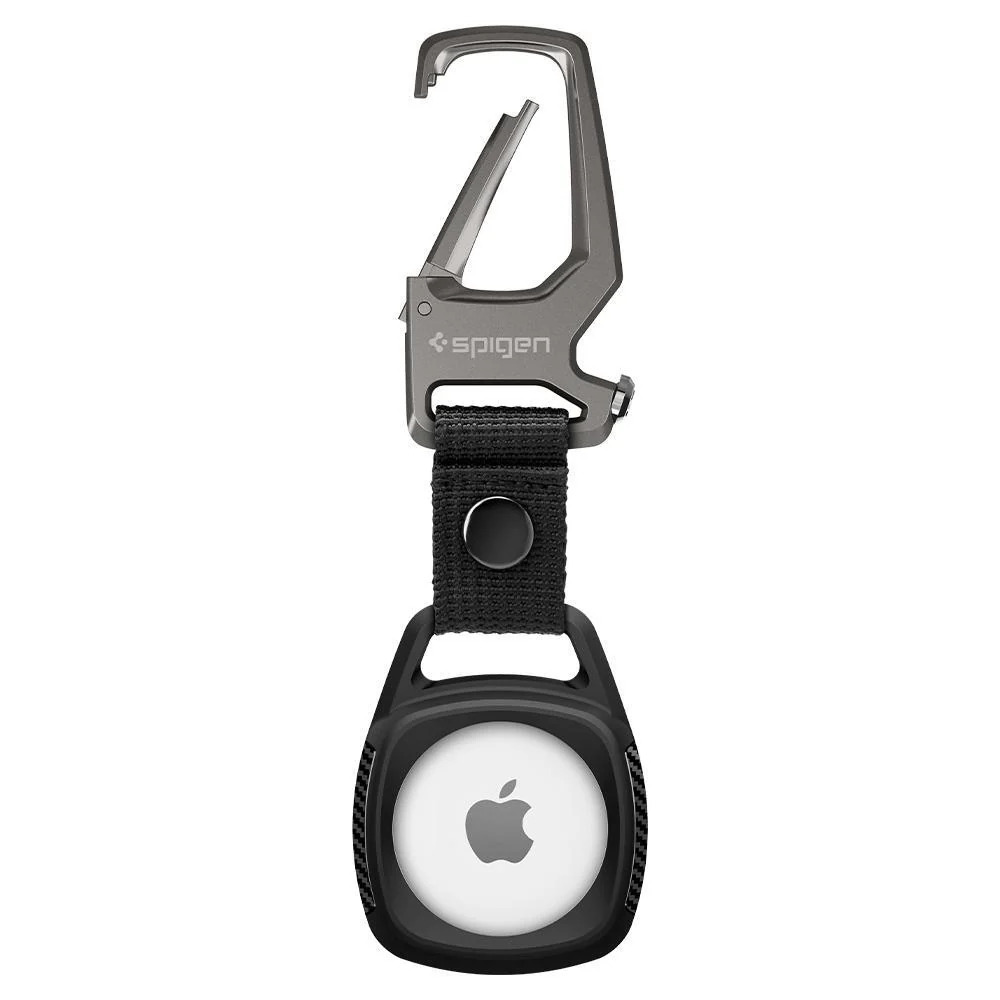 Spigen Apple Bluetooth Tracker Rugged Armor Case - Black - Image 3