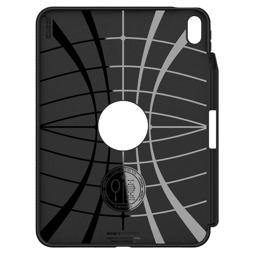 Spigen Apple iPad 10.9 2022 Rugged Armor Case - Black - Image 3
