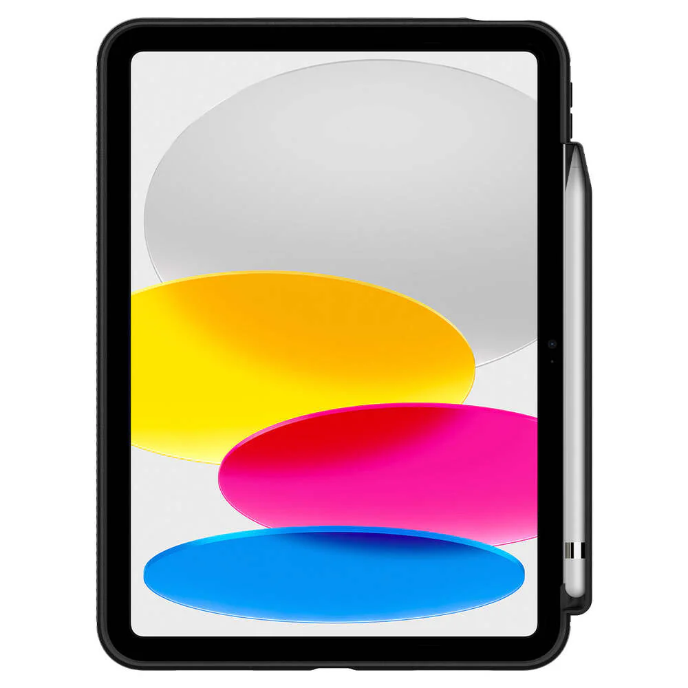 Spigen Apple iPad 10.9 2022 Rugged Armor Case - Black - Image 4