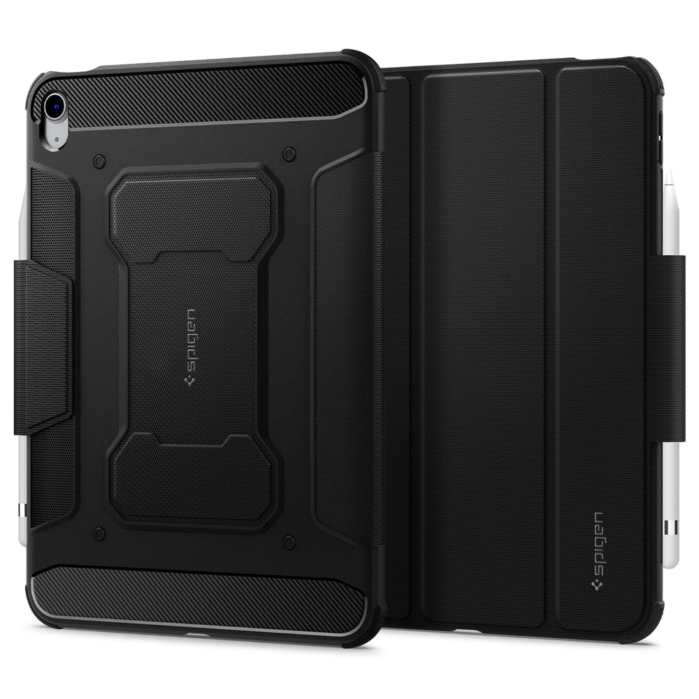 Spigen Apple iPad 10.9 2022 Rugged Armor Pro Case - Black