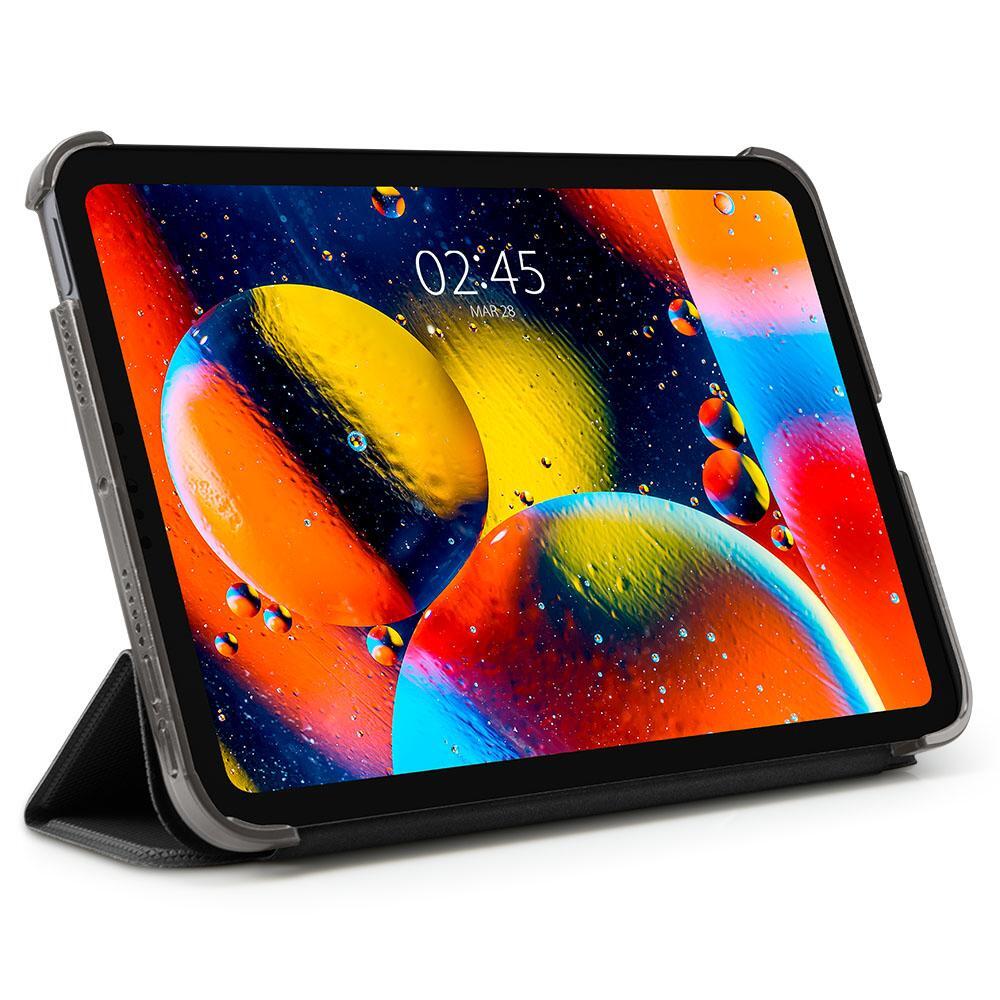 Spigen Apple iPad mini 6 Liquid Air Folio Case - Black - Image 6