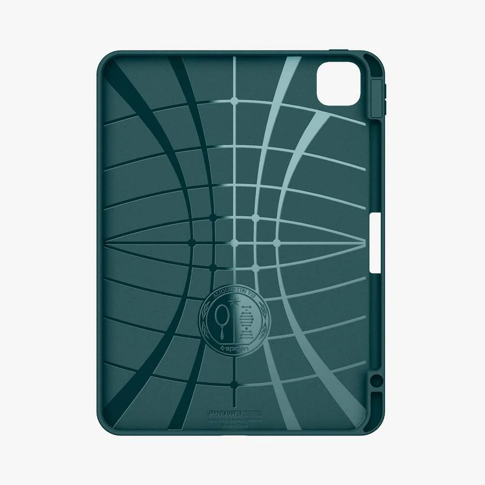 Spigen Apple iPad Pro 11 2024 Urban Fit Case - Midnight Green - Image 6