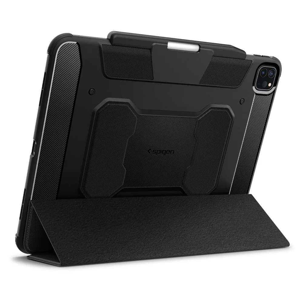 Spigen Apple iPad Pro 13 2024 Rugged Armor Pro Case - Black - Image 6