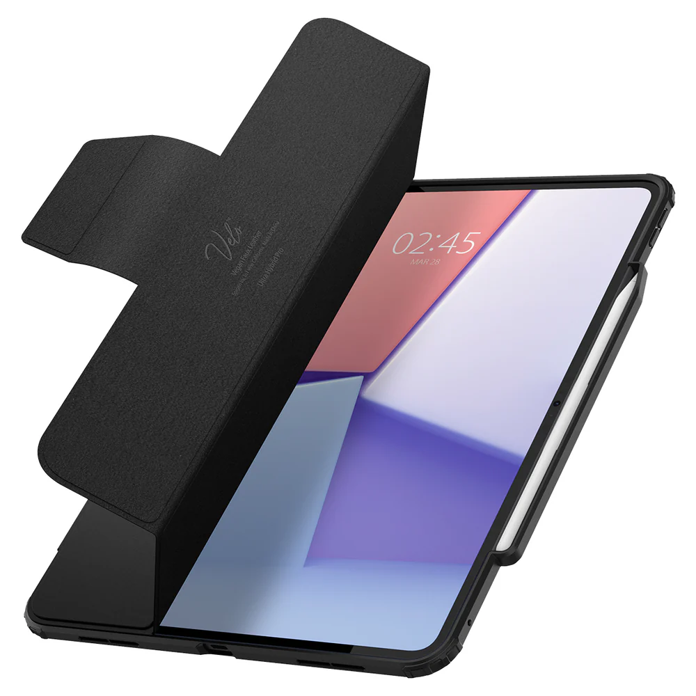 Spigen Apple iPad Pro 13 2024 Ultra Hybrid Pro Case - Black - Image 6