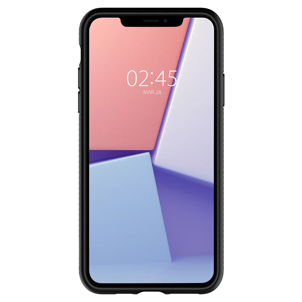 Spigen Apple iPhone 11 Liquid Air Case - Black - Image 2