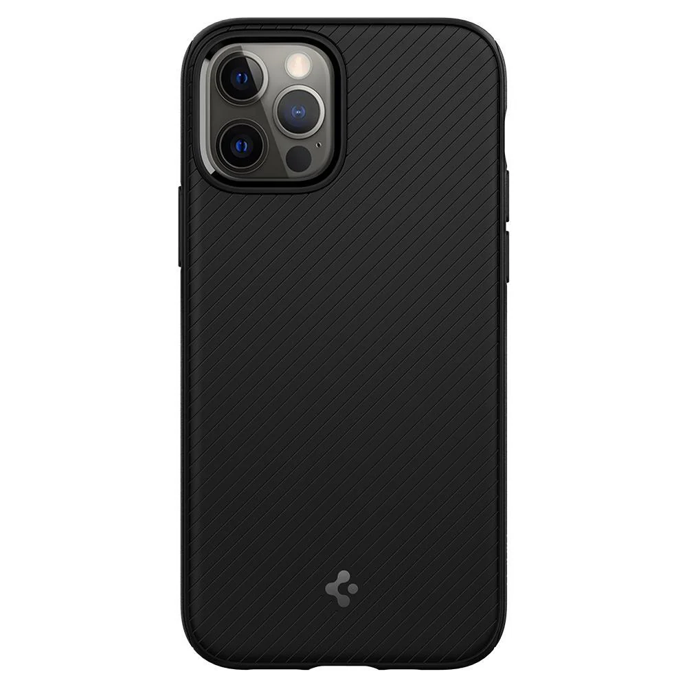 Spigen Apple iPhone 12 / 12 Pro Mag Armor Case - Black - Image 6