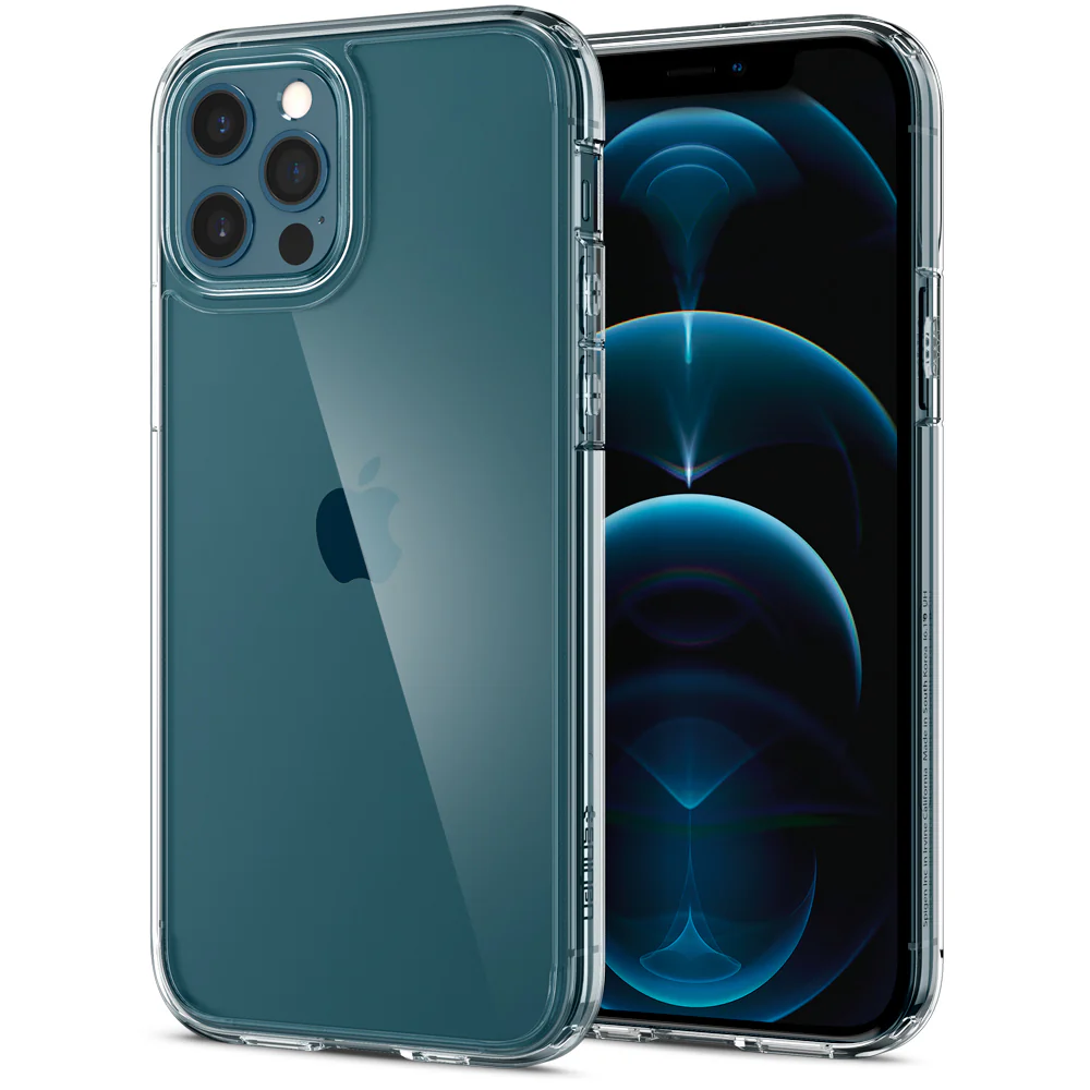 Spigen Apple iPhone 12 / 12 Pro Ultra Hybrid Case - Clear - Image 2