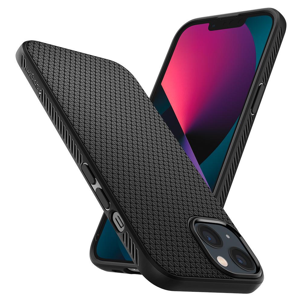 Spigen Apple iPhone 13 mini Liquid Air Case - Black - Image 6