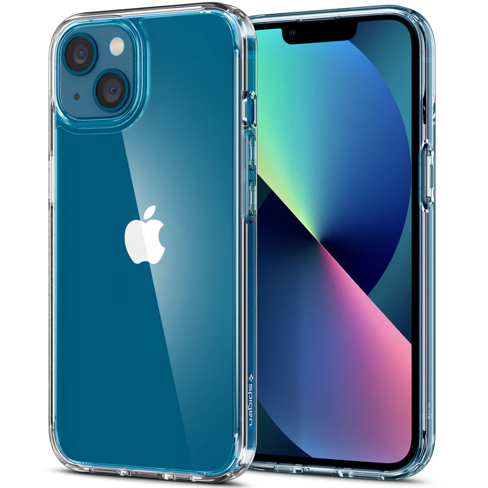 Spigen Apple iPhone 13 mini Ultra Hybrid Case - Clear - Image 2