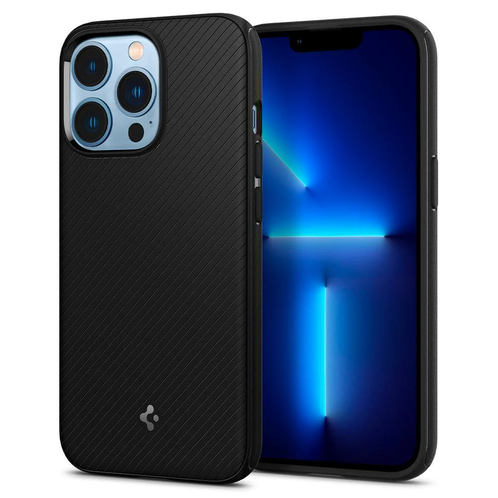 Spigen Apple iPhone 13 Pro Mag Armor Case - Black - Image 2