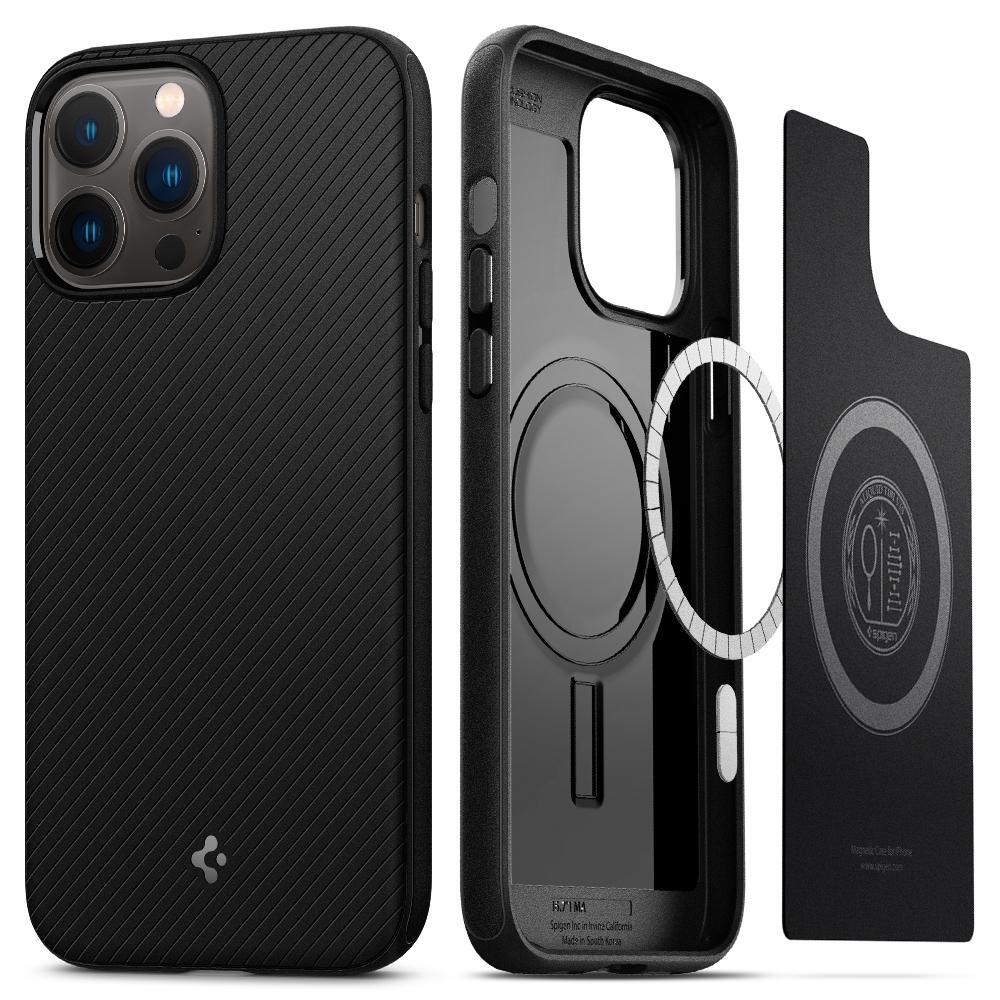 Spigen Apple iPhone 13 Pro Max Mag Armor Case - Black - Image 2