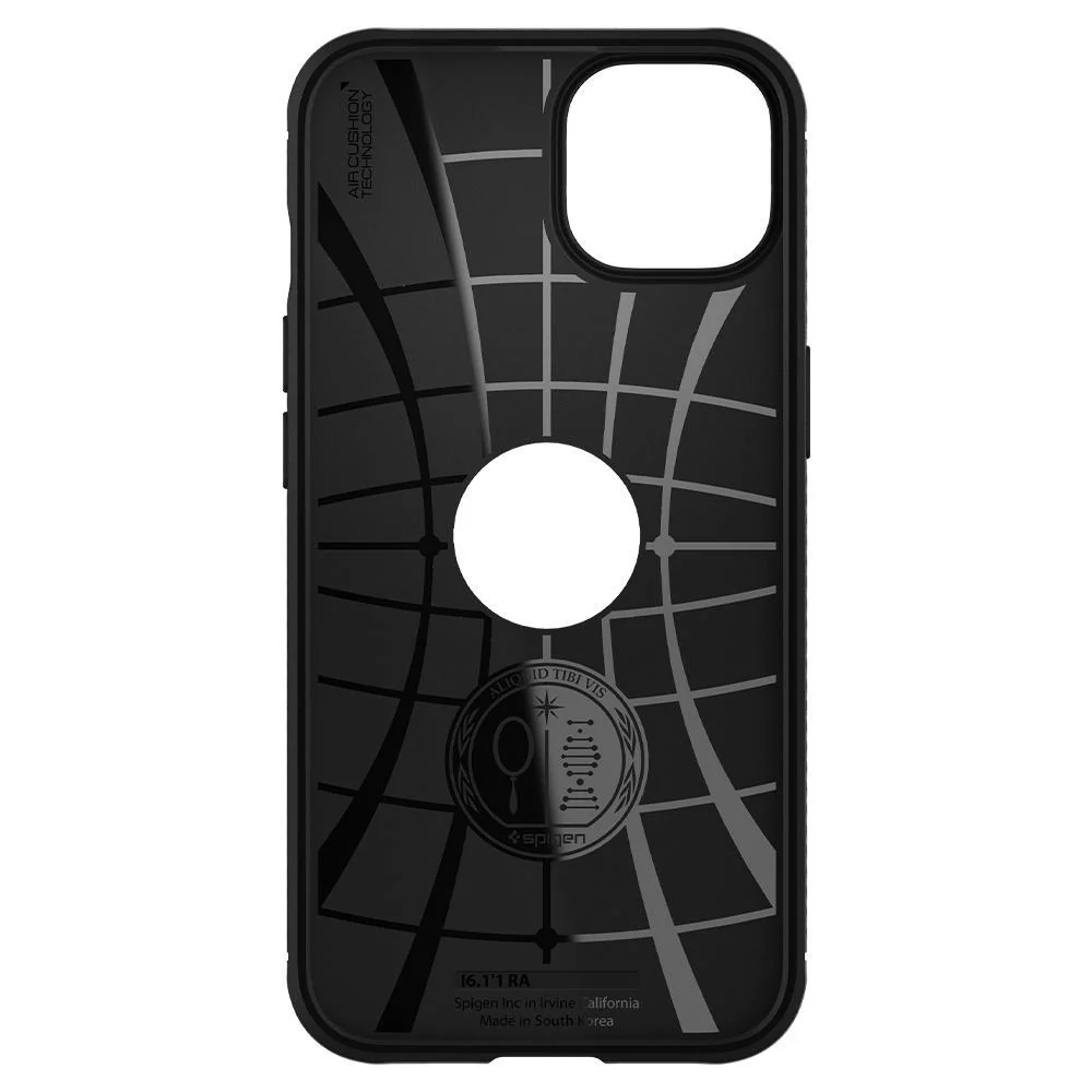 Spigen Apple iPhone 13 Rugged Armor Case - Black - Image 5
