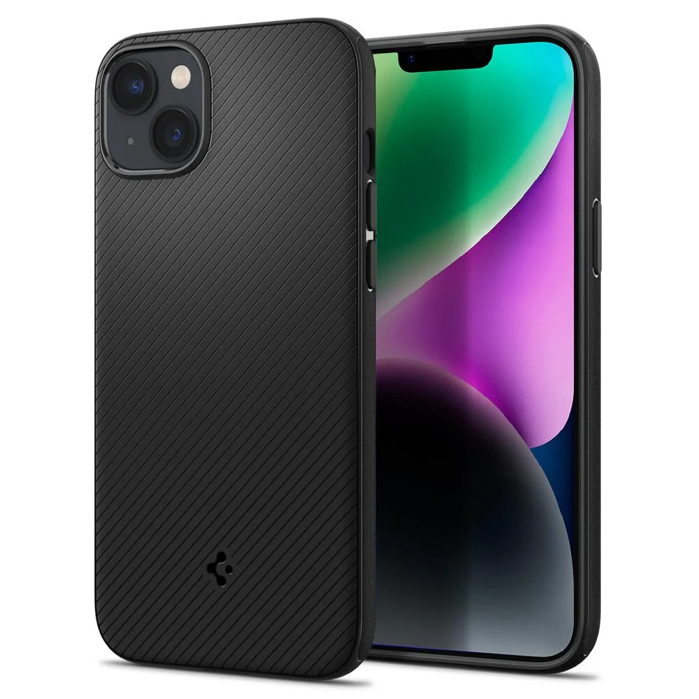 Spigen Apple iPhone 14 Plus Mag Armor (MagFit) Case - Black - Image 3