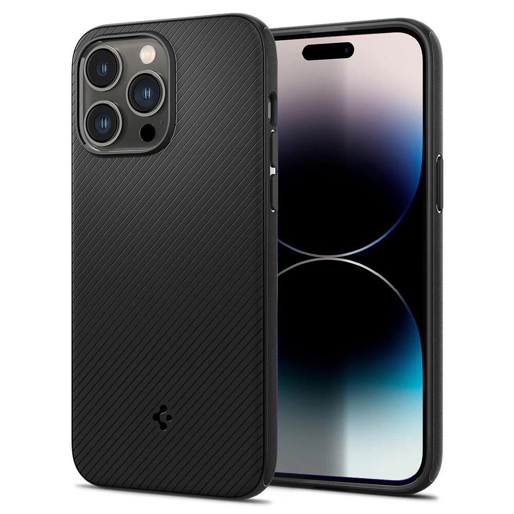 Spigen Apple iPhone 14 Pro Mag Armor (MagFit) Case - Black - Image 3