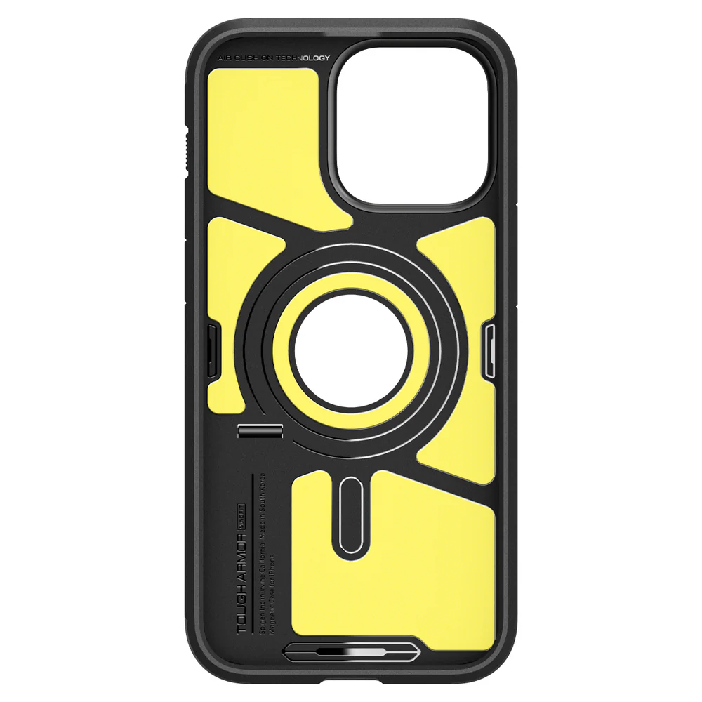 Spigen Apple iPhone 15 Pro Max Tough Armor (MagFit) Case - Black - Image 5