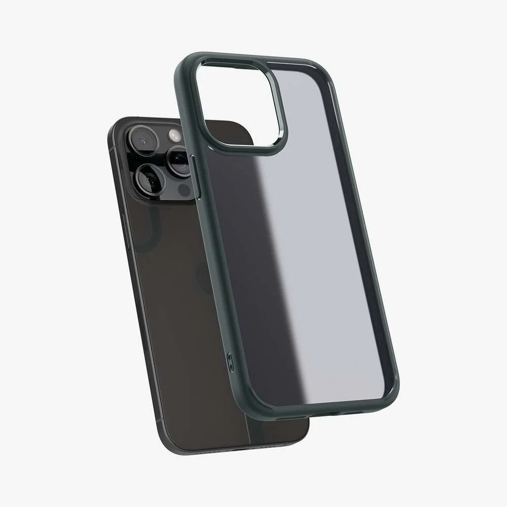 Spigen Apple iPhone 15 Pro Max Ultra Hybrid Case - Frost Green - Image 5