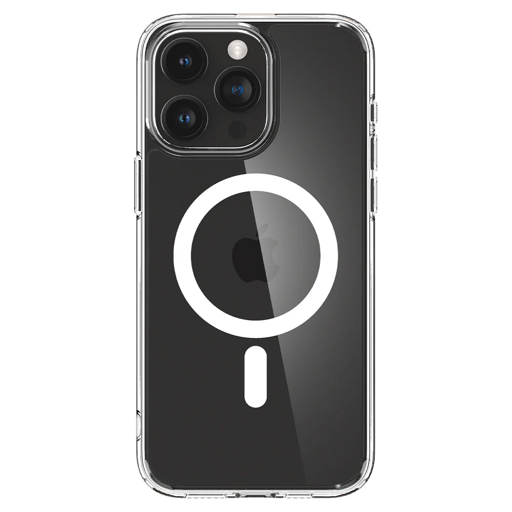 Spigen Apple iPhone 15 Pro Ultra Hybrid (MagFit) Case - White - Image 3