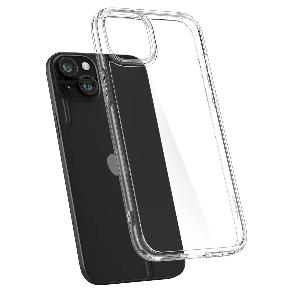 Spigen Apple iPhone 15 Ultra Hybrid Case - Clear - Image 5
