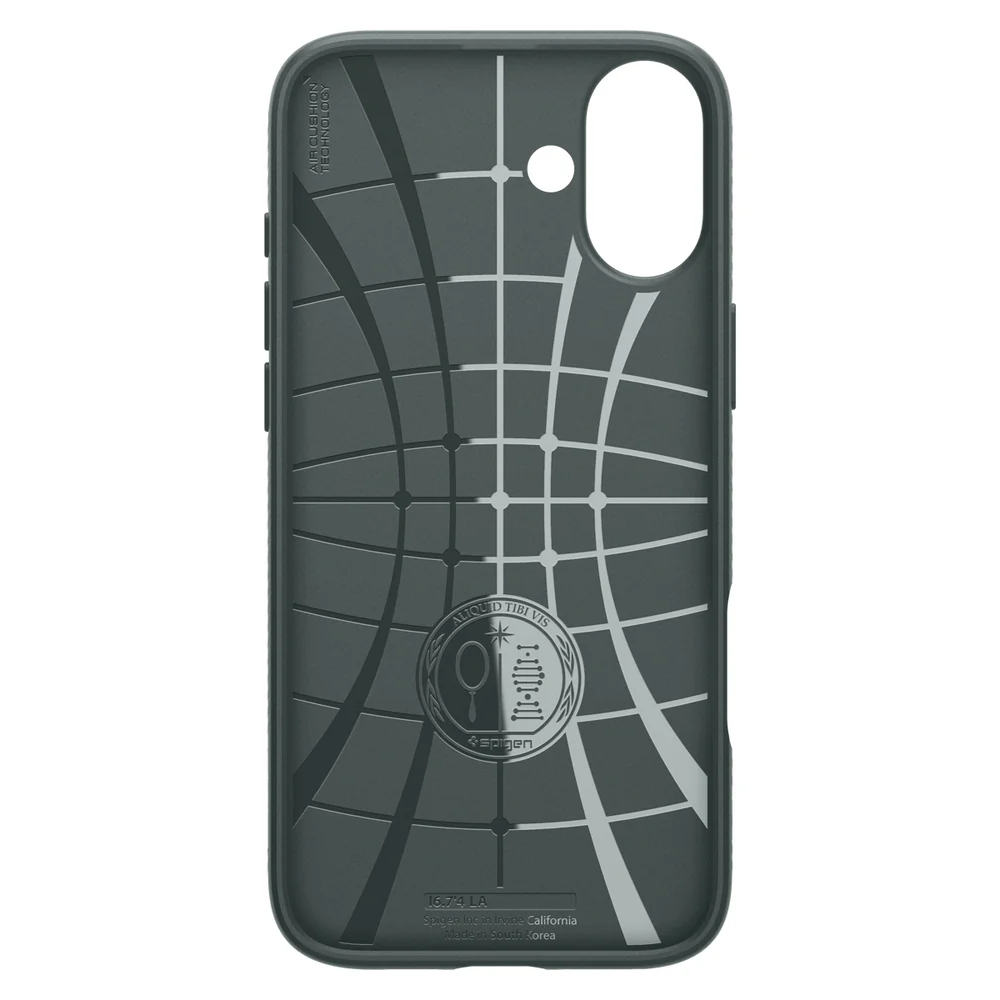 Spigen Apple iPhone 16 Liquid Air Case - Abyss Green - Image 4