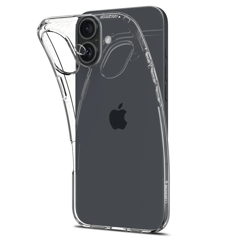 Spigen Apple iPhone 16 Liquid Crystal Case - Clear - Image 6