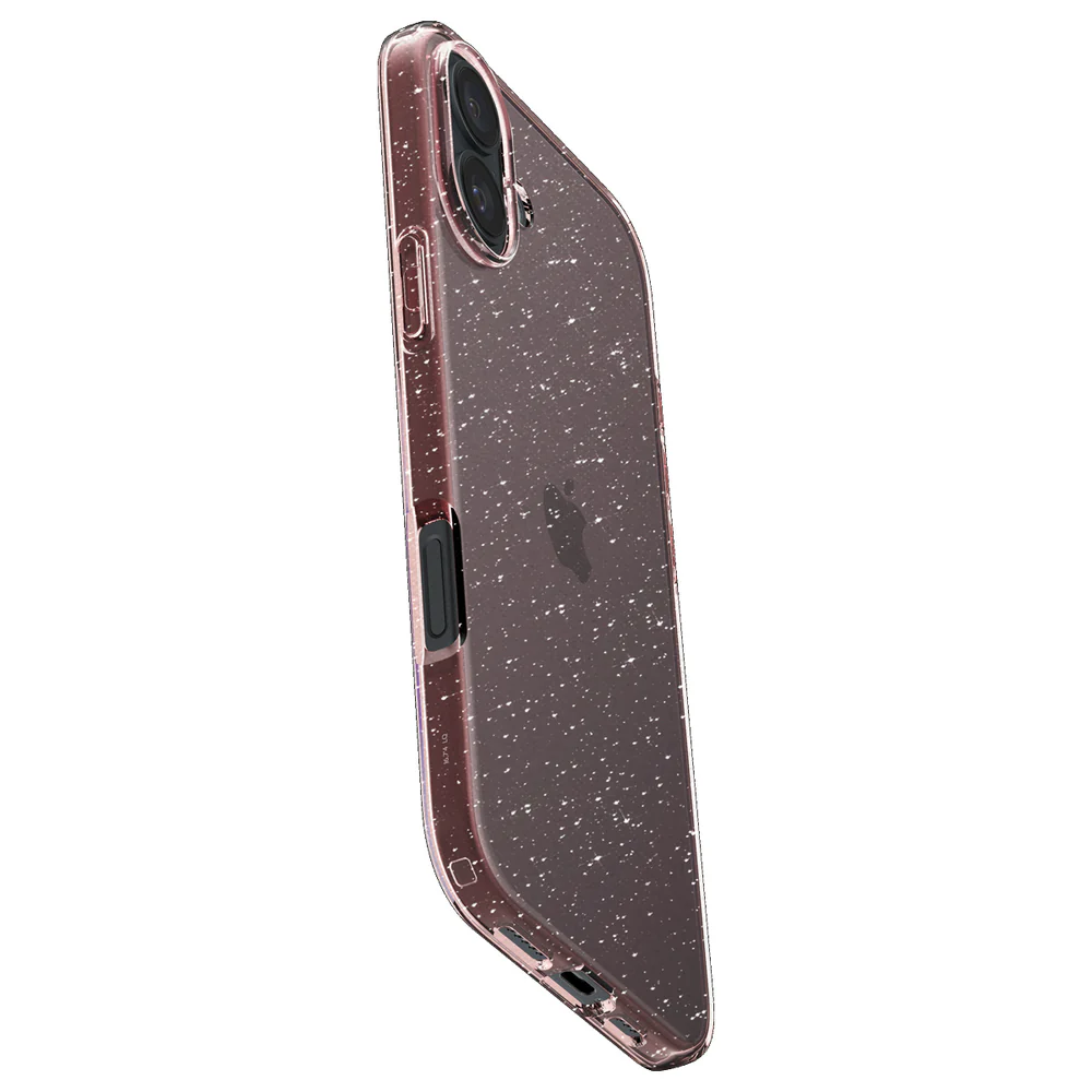 Spigen Apple iPhone 16 Liquid Crystal Glitter Case - Rose Quartz - Image 3