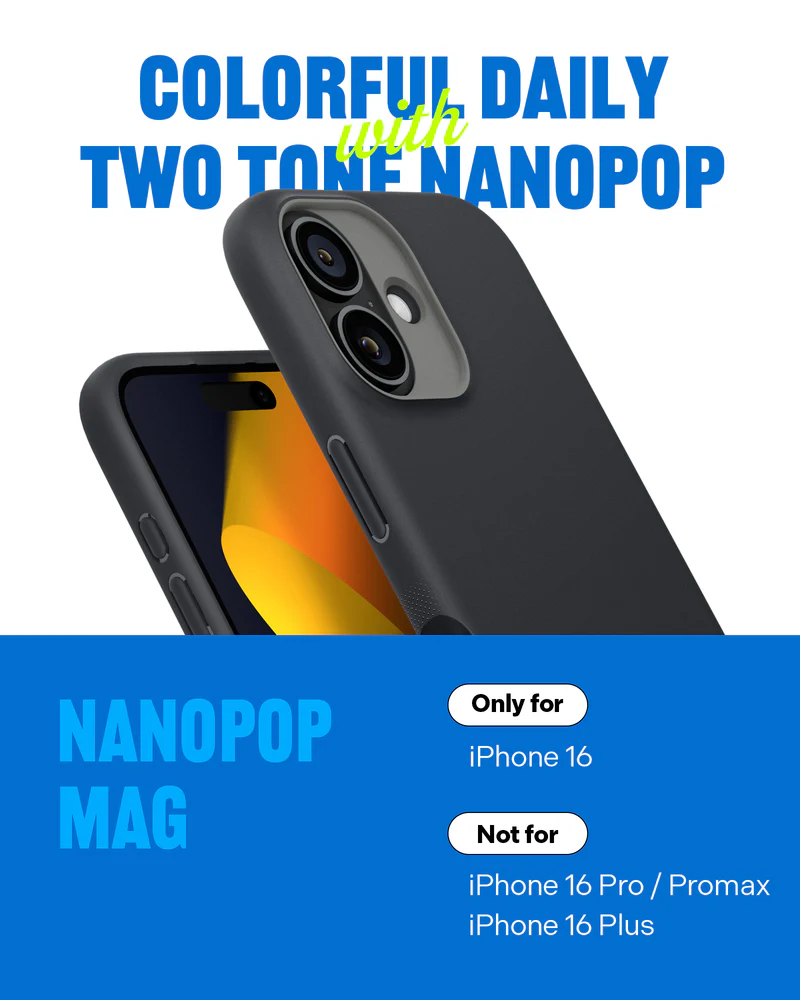 Spigen Apple iPhone 16 Nano Pop Mag Case - Black Sesame - Image 2