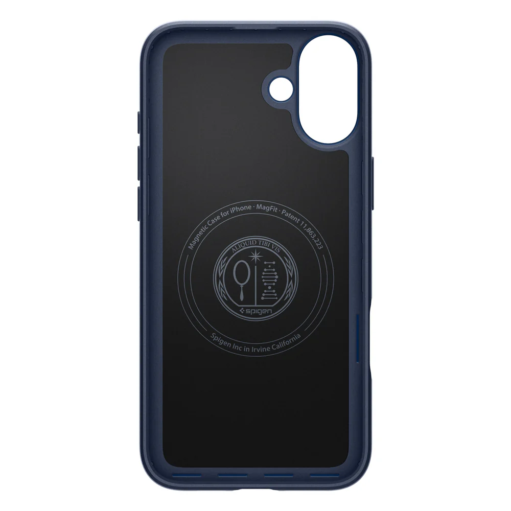 Spigen Apple iPhone 16 Plus Thin Fit (MagFit) Case - Navy Blue - Image 5