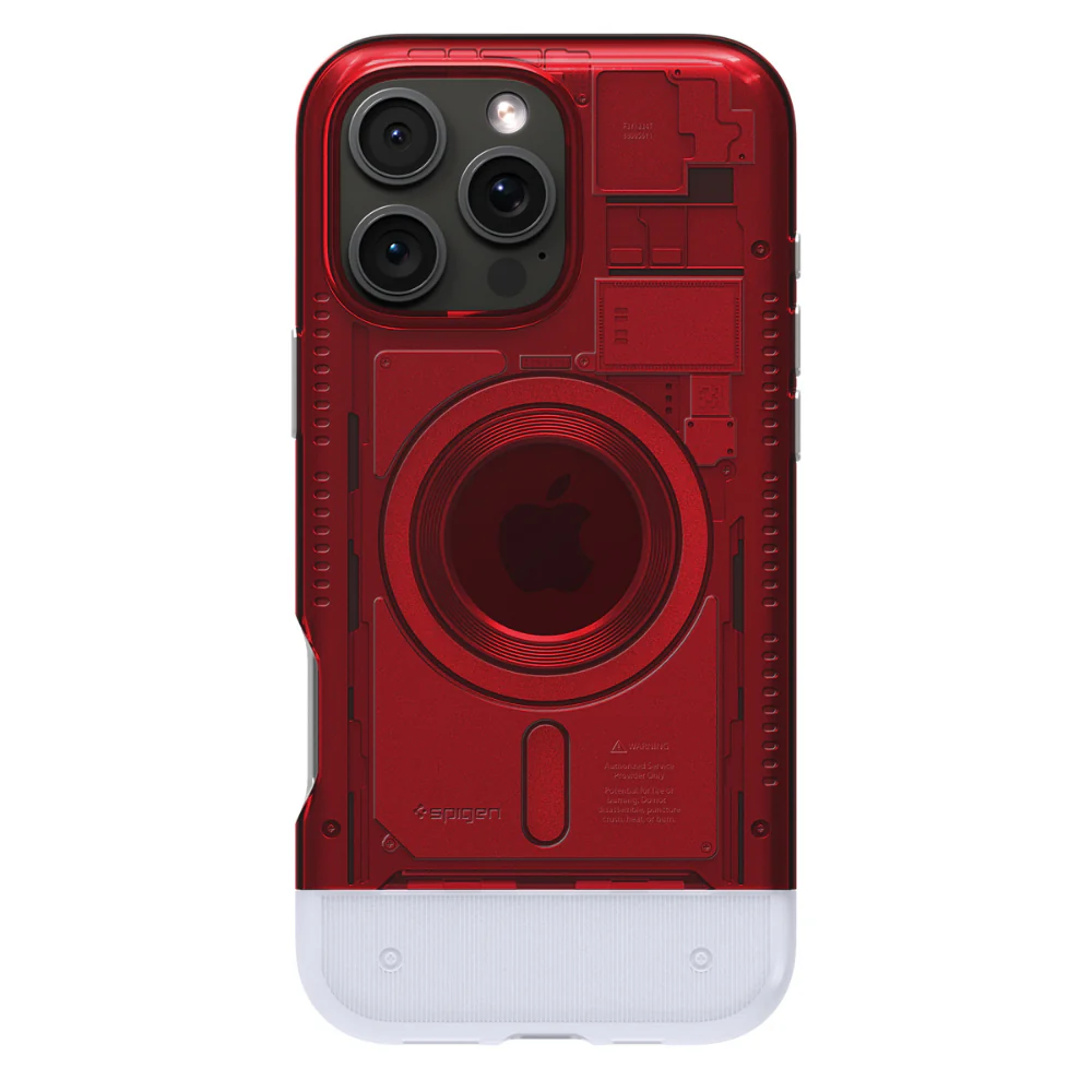 Spigen Apple iPhone 16 Pro Max Classic C1 (MagFit) Case - Ruby - Image 3