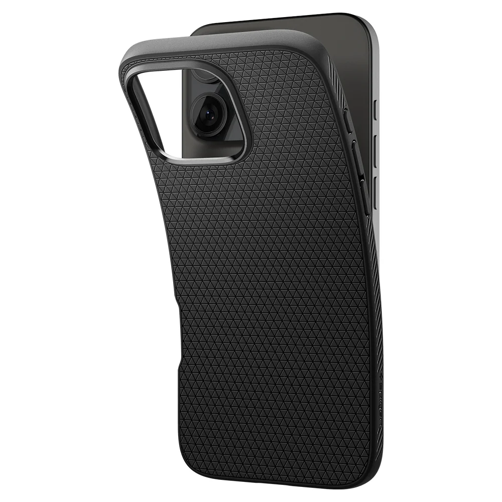 Spigen Apple iPhone 16 Pro Max Liquid Air Case - Black - Image 6