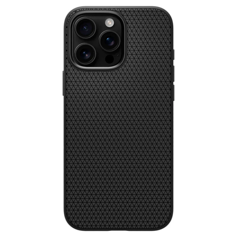 Spigen Apple iPhone 16 Pro Max Liquid Air T Camera Control Button Cover (MagFit) Case - Black