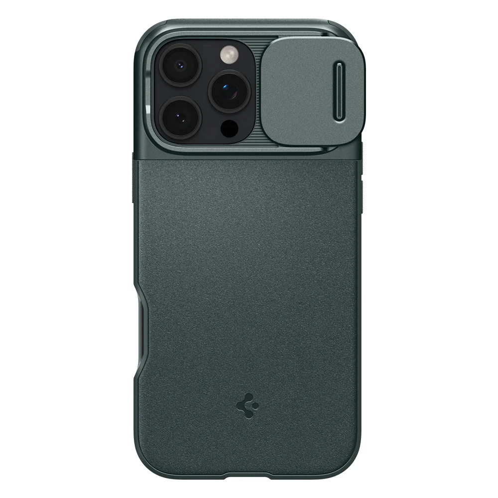 Spigen Apple iPhone 16 Pro Max Optik Armor (MagFit) Case - Abyss Green - Image 3