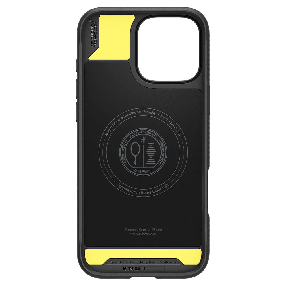 Spigen Apple iPhone 16 Pro Max Rugged Armor (MagFit) Case - Black - Image 4