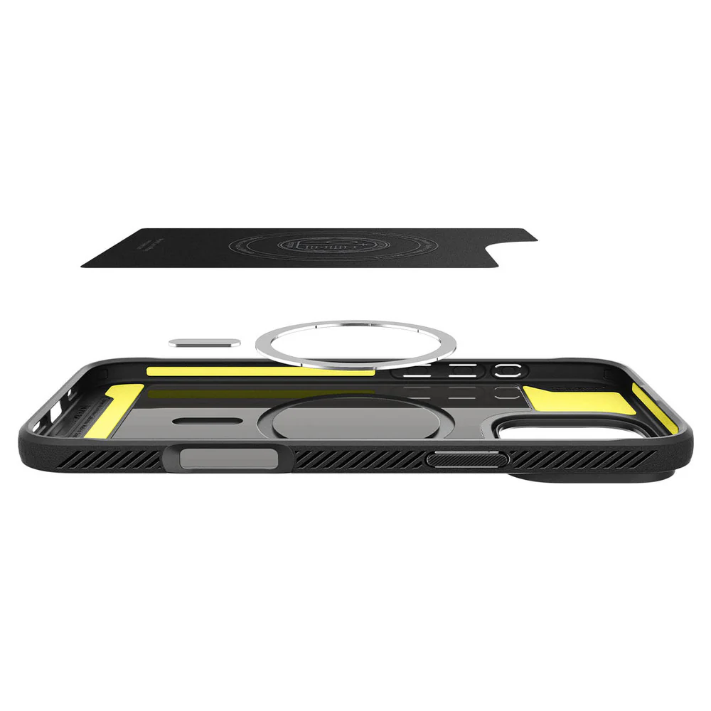 Spigen Apple iPhone 16 Pro Max Rugged Armor (MagFit) Case - Black - Image 6