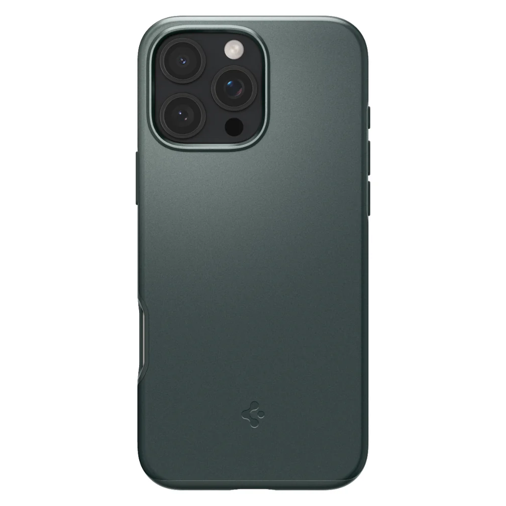 Spigen Apple iPhone 16 Pro Max Thin Fit (MagFit) Case - Abyss Green - Image 3