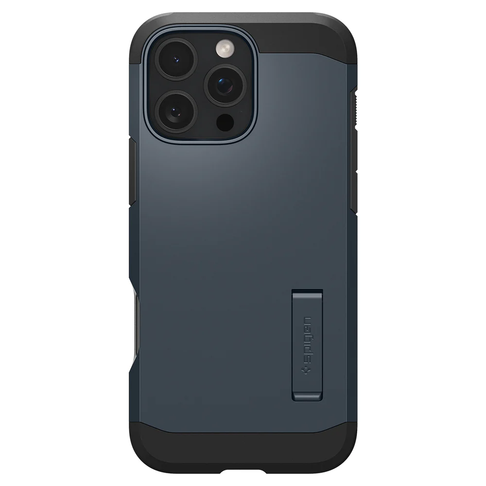 Spigen Apple iPhone 16 Pro Max Tough Armor (MagFit) Case - Metal Slate - Image 3