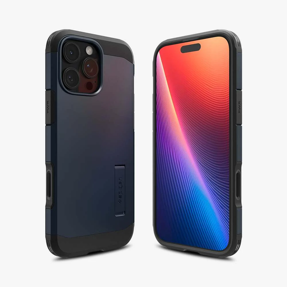 Spigen Apple iPhone 16 Pro Max Tough Armor T AI (MagFit) Case - Metal Slate - Image 3