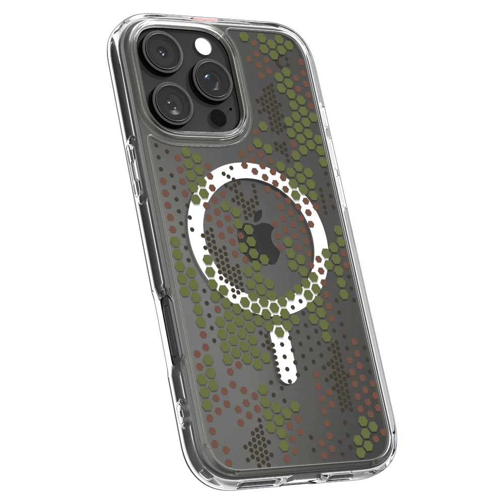 Spigen Apple iPhone 16 Pro Max Ultra Hybrid (MagFit) Case - Digital Camo - Image 4