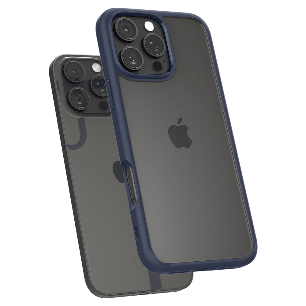 Spigen Apple iPhone 16 Pro Ultra Hybrid Case (Navy Blue) - Image 4