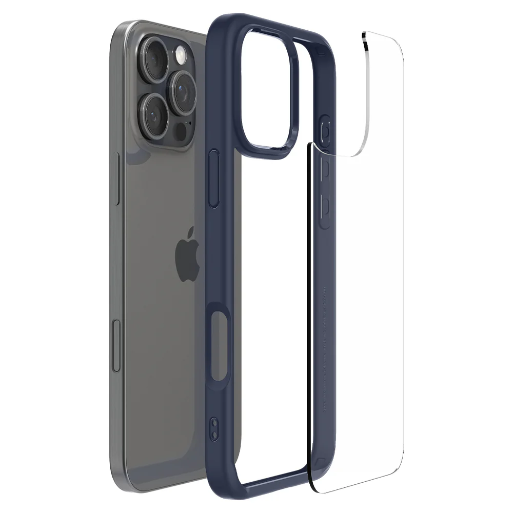 Spigen Apple iPhone 16 Pro Ultra Hybrid Case (Navy Blue) - Image 6
