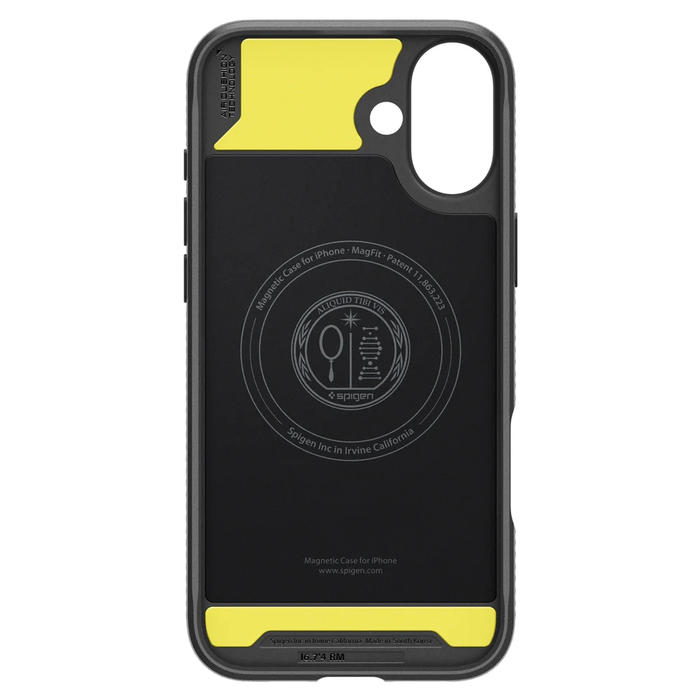 Spigen Apple iPhone 16 Rugged Armor (MagFit) Case - Black - Image 3