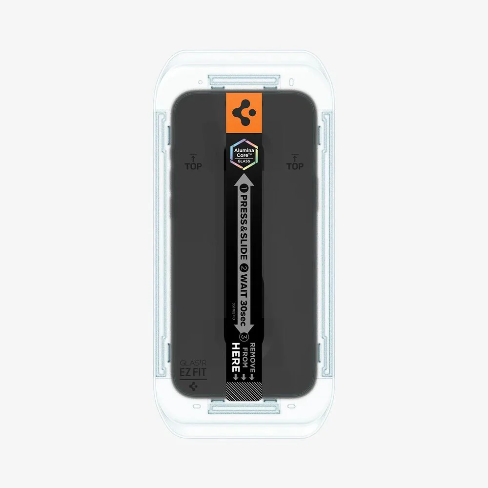 Spigen Apple iPhone 17 Pro EZ Fit GLAS.tR Slim 2PCS Glass Screen Protector - Clear - Image 2